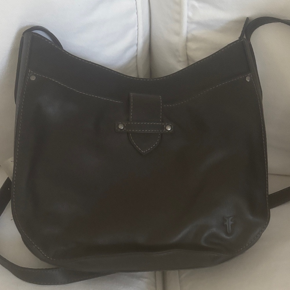 Frye leather crossbody bag